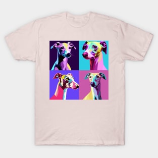 Italian Greyhound Pop Art - Dog Lover Gifts T-Shirt
